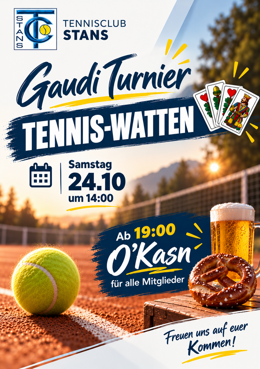 Tennis-Watten & O'kasn am 24.10